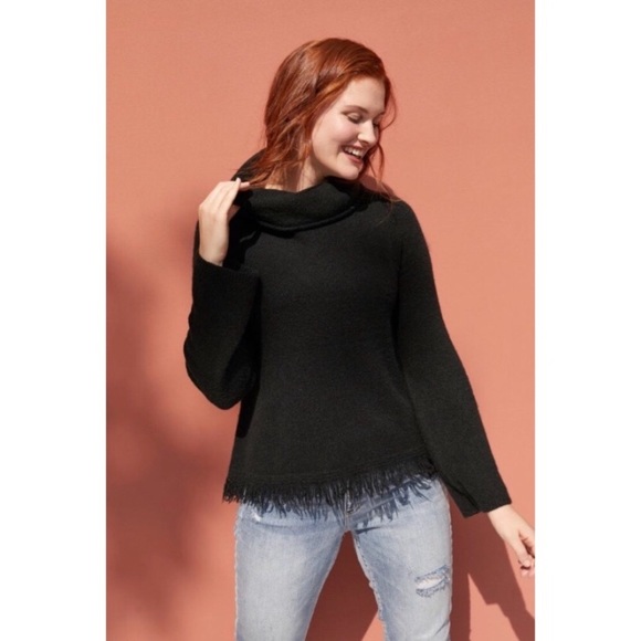 ANTHROPOLOGIE // AKEMI + KIN Aruna Fringe Sweater Sz XS - Picture 11 of 11